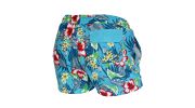 SHORT DE BAIN COURT FLORAL TURQUOISE  - US POLO ASSN