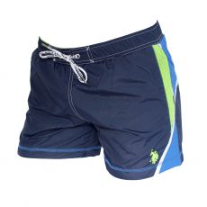 SHORT DE BAIN COURT LIAM SPORT NAVY - US POLO ASSN