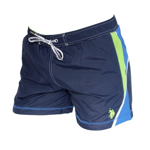 SHORT DE BAIN COURT LIAM SPORT NAVY - US POLO ASSN