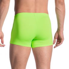 BOXER DE BAIN VERT FLUO BEACHPANTS BLU1658 - OLAF BENZ