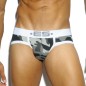 SLIP CAMOUFLAGE GRIS BASIC UN196 - ES COLLECTION SLIP CAMOUFLAGE GRIS BASIC UN196 - ES COLLECTION