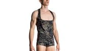 DEBARDEUR  CAMOUFLAGE VERT WORKOUT M657 - MANSTORE