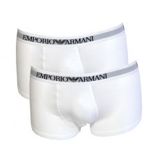 PACK DE 2 BOXERS SHORTY CLASSIC BLANC  - ARMANI