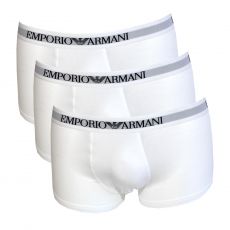 PACK DE 3 BOXERS SHORTY CLASSIC BLANC  - ARMANI