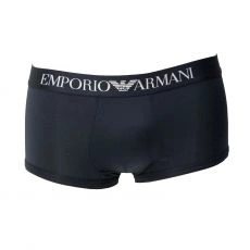 BOXER SHORTY MICROFIBRE NAVY BASIC - EMPORIO ARMANI