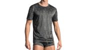 T-SHIRT GRIS EFFET BETON CIRE PEARL1701 MASTERSHIRT - OLAF BENZ