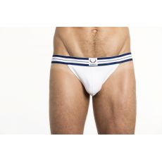 JOCK STRAP CLASSIC COTON BIO BLANC BLUEBUCK