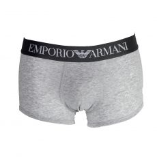 BOXER  COURT GRIS  STRETCH COTON BASIC - EMPORIO ARMANI