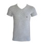 T-SHIRT GRIS COL V STRETCH COTON BASIC - EMPORIO ARMANI T-SHIRT GRIS COL V STRETCH COTON BASIC - EMPORIO ARMANI