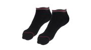 PACK DE 2 CHAUSSETTES INVISIBLES NOIR ICONIC SPORT - TOMMY HILFIGER