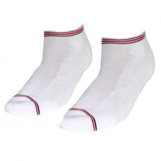 PACK DE 2 CHAUSSETTES INVISIBLES BLANC ICONIC SPORT - TOMMY HILFIGER