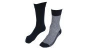 CHAUSSETTES LOT DE 2 - A MOTIF / UNI MARINE - LEVIS