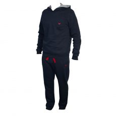 PANTALON D’INTERIEUR MARINE LACET DE SERRAGE ROUGE - ARMANI