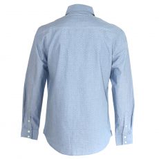 CHEMISE GOLDI BLEU A MOTIFS - KAPORAL