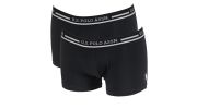 PACK DE 2 BOXERS BASICS NOIR LOW - US POLO ASSN