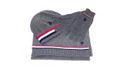 GANTS GRIS TRICOLOR EN LAINE  - US POLO ASSN