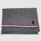 ECHARPE GRISE TRICOLOR EN LAINE - US POLO ASSN ECHARPE GRISE TRICOLOR EN LAINE - US POLO ASSN
