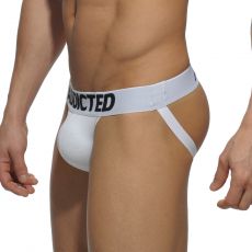 JOCK BASIC BLANC AD469 - ADDICTED