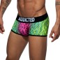 BOXER MICROFIBRE BITCH VERT  AD590 - ADDICTED