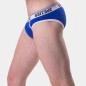 SLIP YOUNES BLEU ROYAL ET BLANC - BARCODE
