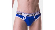 SLIP YOUNES BLEU ROYAL ET BLANC - BARCODE