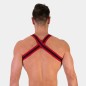 HARNESS JORDE ROUGE / NOIR - BARCODE
