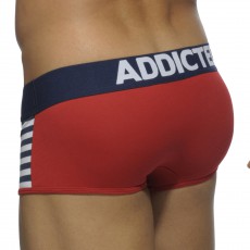 BOXER SAILOR STRIPES ROUGE AD511 - ADDICTED