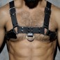 HARNESS LEATHER NOIR ADF30 - ADDICTED HARNESS LEATHER NOIR ADF30 - ADDICTED