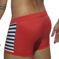 BOXER DE BAIN ROUGE COLORED SAILOR ADS107 - ADDICTED