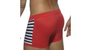 BOXER DE BAIN ROUGE COLORED SAILOR ADS107 - ADDICTED