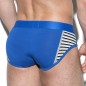 STRIPE MIX BRIEF BLEU EN MODAL UN230 - ES COLLECTION STRIPE MIX BRIEF BLEU EN MODAL UN230 - ES COLLECTION