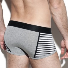 STRIPE MIX BOXER GRIS EN MODAL UN231 - ES COLLECTION