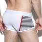 STRIPE MIX BOXER ROUGE EN MODAL UN231 - ES COLLECTION