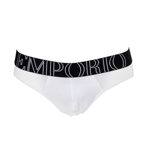 SLIP BLANC EAGLE NOIR - EMPORIO ARMANI