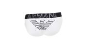 SLIP BLANC EAGLE NOIR - EMPORIO ARMANI