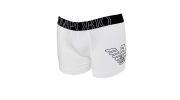BOXER LONG BLANC EAGLE NOIR - ARMANI
