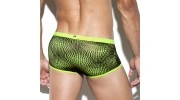 BOXER DE BAIN TAYLOR NET JAUNE FLUO/OR 1829– ES COLLECTION