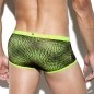 BOXER DE BAIN TAYLOR NET JAUNE FLUO/OR 1829– ES COLLECTION