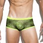 BOXER DE BAIN TAYLOR NET JAUNE FLUO/OR 1829– ES COLLECTION