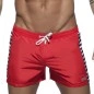 SHORT DE BAIN SAILOR MIX ROUGE ADS166 - ADDICTED
