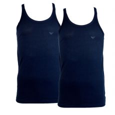 PACK DE 2 DEBARDEURS NAVY BASIC EAGLE - EMPORIO ARMANI