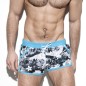 SHORT DE BAIN PATRICK GARDEN ROCKY BLANC 1826 - ES COLLECTION