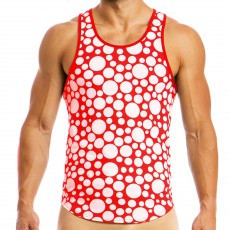 TANK TOP POLKADOT ROUGE 08831 - MODUS VIVENDI