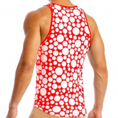 TANK TOP POLKADOT ROUGE 08831 - MODUS VIVENDI