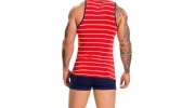 TANK TOP NAVAL ROUGE 0601 - JOR