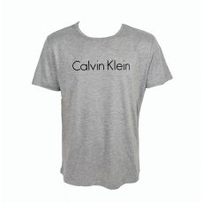 T-SHIRT RELAXED CREW TEE COL ROND GRIS - CALVIN KLEIN