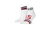 PACK DE 2 CHAUSSETTES QUARTER BLANCHES 382004001 - TOMMY HILFIGER