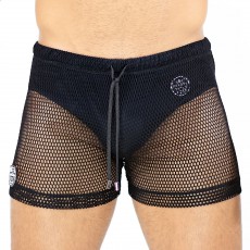 SHORT DE BAIN IBIZA NOIR S0003PA-N - TOF PARIS