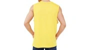 T-SHIRT SANS MANCHES POWER JAUNE TS00026C-J - TOF PARIS