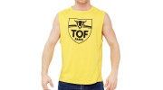 TANK TOP POWER JAUNE TS00026C-J - TOF PARIS